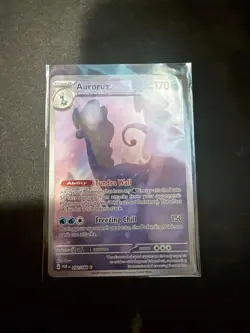 Aurorus 092/088 Illustration Rare Perfect Order Pokemon Pack Fresh Near Mint NM - Image 1