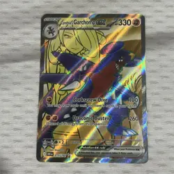 Pokemon TCG Cynthia's Garchomp EX 215/182 Destined Rivals Ultra Rare - Image 1