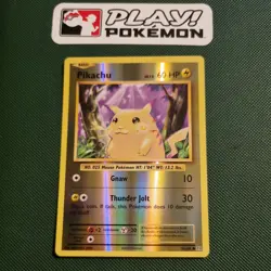 Pikachu (Reverse Holo) 35/108 Evolutions Pokemon NM - Image 1