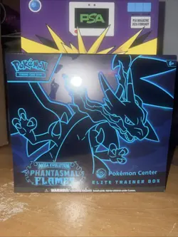 Pokemon Center Mega Evolution Phantasmal Flames Elite Trainer Box ETB - Image 1