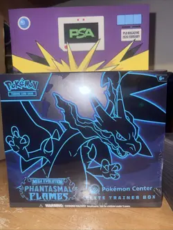 Pokemon Center Mega Evolution Phantasmal Flames Elite Trainer Box ETB - Image 3
