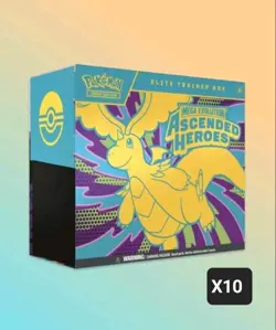 New Pokemon TCG Mega Evolution Ascended Heroes Elite Trainer Box Case Sealed - Image 4