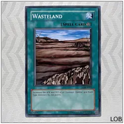 Wasteland - LOB-E037 - Common Unlimited Yugioh - Image 1