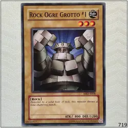 Rock Ogre Grotto #1 - MRD-E004 - Common Unlimited Yugioh - Image 1