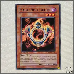 Magic Hole Golem - ABPF-EN008 - Common 1st Edition Yugioh - Image 1