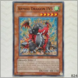 Armed Dragon LV5 - DP2-EN011 - Common Unlimited Yugioh - Image 1