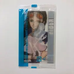 S5529 Nico Robin Japanese One Piece Morinaga Wafer Clear Card SEALED M4 - Image 2