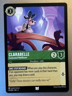 Disney Lorcana TCG Shimmering Skies: Clarabelle 086/204 Common - Image 1