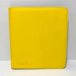 Vault X 12-Pocket Exo-Tec Trading Card Zip Binder - Fits 360 Cards - Image 1