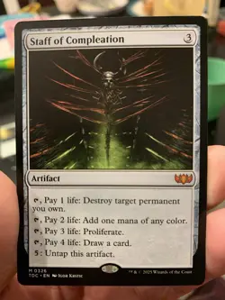 Staff Of Compleation - Tarkir - Magic the Gathering - NM - Image 1