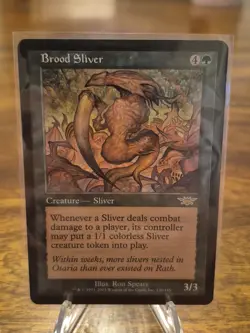 Brood Sliver Leigons Magic The Gathering Near Mint!! - Image 1