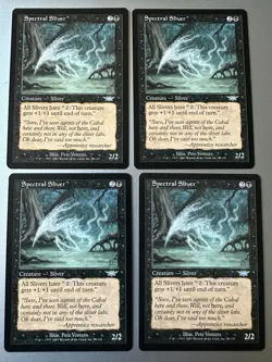 4x Spectral Sliver (NM) Legions Uncommon LGN Magic the Gathering MTG Playset - Image 1