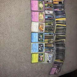 Pokemon TCG Holo Rare Card lot +700 cards and 12 Holo Promos - Image 1