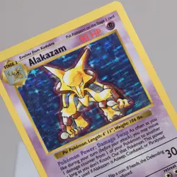 Pokemon TCG - Alakazam 1/102 Base Set Holo Rare Shadowless - PL - Image 1