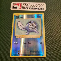 Pokemon TCG XY Evolutions Poliwag Reverse Holo Card 23/108 Mint Condition - Image 1