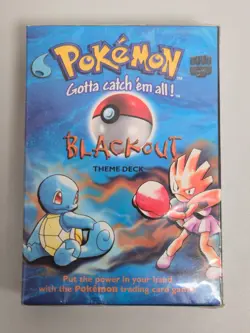 Pokemon TCG - Blackout Theme Deck - 1999 FACTORY SEALED - Image 1