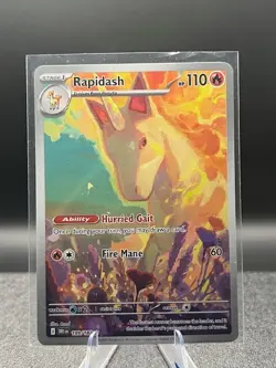 Rapidash 189/182 - IR - Destined Rivals - Pokemon TCG NM - A4 - Image 1