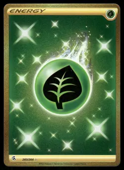 Pokemon Cards Grass Energy 283/264 Fusion Strike Secret Rare NM - Image 1