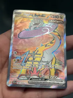 Pokemon TCG Raging Bolt ex 196/162 SV05: Temporal Forces 2024 Holo- NM - Image 3