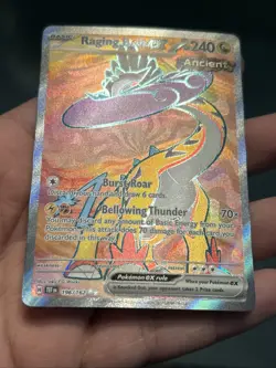 Pokemon TCG Raging Bolt ex 196/162 SV05: Temporal Forces 2024 Holo- NM - Image 4