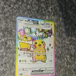 Pokemon Pikachu ex SV08 Surging Sparks 219/191 Special Illustration Rare Holo - Image 3