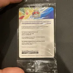 Pikachu SVP190 World Championships 2024 Promo Pokemon TCG Stamp SEALED - Image 3