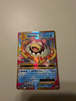 Pokemon TCG M Slowbro EX Mega XY Evolutions Ultra Rare Holo Card 27/108 2016 - Image 1
