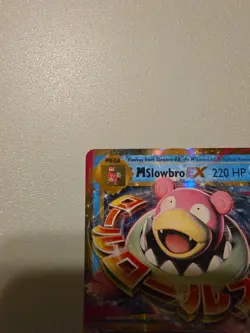 Pokemon TCG M Slowbro EX Mega XY Evolutions Ultra Rare Holo Card 27/108 2016 - Image 2