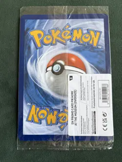 Pokemon TCG ⚡Pikachu At The Museum⚡ Jumbo Promo Card *Sealed New* - Image 2