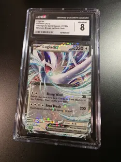 Pokemon Lugia EX Trading Card 017/034 Classic Holo, Graded CGC 8 - Image 1