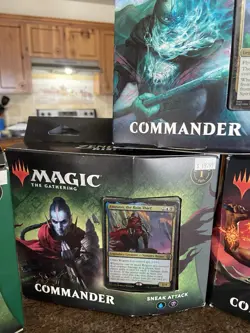 Zendikar Rising - Sneak Attack Commander Deck MTG Brand New Sealed plus 4 others 630509925049 - Image 1