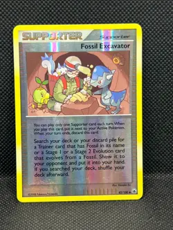 Pokemon Tcg Fossil Excavator Reverse Holo 82/100 Majestic Dawn - Image 1