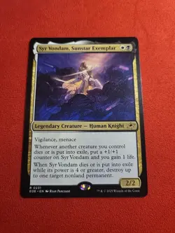 Syr Vondam, Sunstar Exemplar Edge of Eternities Regular EoE 231 - Image 1