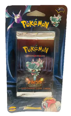 Pokemon Neo Revelation Booster Pack Blister WOTC Sealed Misdreavus Art Vintage - Image 1