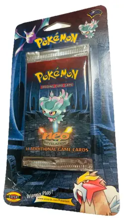 Pokemon Neo Revelation Booster Pack Blister WOTC Sealed Misdreavus Art Vintage - Image 2