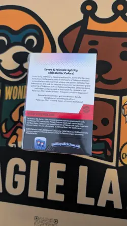 Pokemon TCG: Scarlet & Violet Prismatic Evolutions Booster Bundle 6 Pack In Hand - Image 2