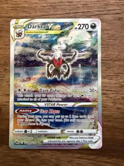 Pokemon Darkrai VSTAR GG50/GG70 Crown Zenith Galarian Gallery Ultra Rare Holo - Image 1