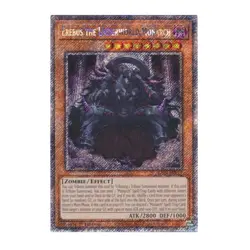 Yu-Gi-Oh! Erebus the Underworld Monarch (Platinum Secret Rare) - Quarter Century - Image 1