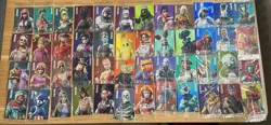 50 Fortnite Panini Series 1 Holo Cards Sealed New MINT no doubles Pelly Skull - Image 1