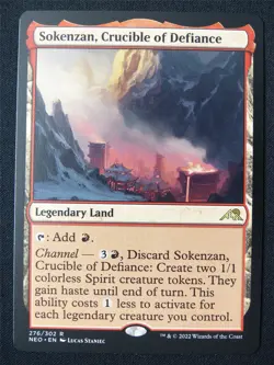 Sokenzan Crucible of Defiance - NEO - Mtg Card #1Q6 - Image 1