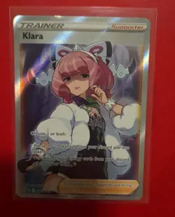 Klara (Full Art) SWSH302 SWSH: Sword & Shield Promo Cards Holo - Image 1