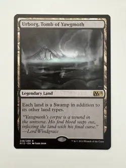 Urborg Tomb of Yawgmoth MTG Magic the Gathering Card NM Near Mint M15 - Image 1