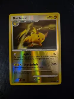 Pokemon Raichu Majestic Dawn Reverse Holo Card 45/100 - Image 1