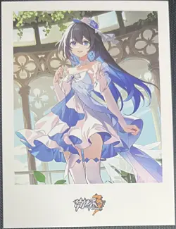 Honkai Impact 3rd Seele Vollerei Anime Polaroid Doujin Card - Image 1