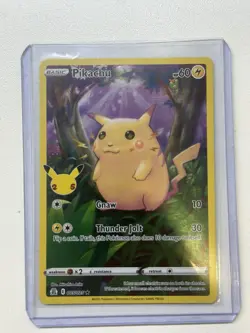 Pikachu - 005/025 Celebrations 25th Anniversary Pokemon TCG / Sword & Shield - Image 1