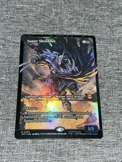 Super Shredder (Showcase FOIL) - MTG: Teenage Mutant TMNT - M 0285 - Image 1