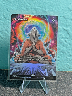 Brainstorm (Borderless) Teenage Mutant Ninja Turtles Source Material Foil 0004 - Image 1