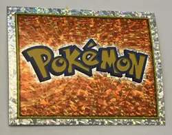 2000 Merlin Sticker Cracked Ice Nintendo Pokemon Prism Holo #1 Hologram Series 2 - Image 1