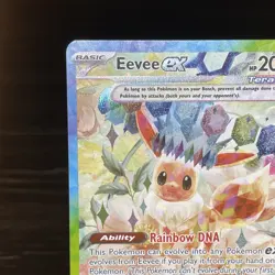 Pokemon TCG Prismatic Evolutions Eevee EX 167/131 Special Illustration Rare - Image 5