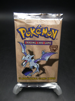 Pokemon TCG Fossil Booster Pack - Aerodactyl Art - Sealed - Wizards Of the Coast - Image 1